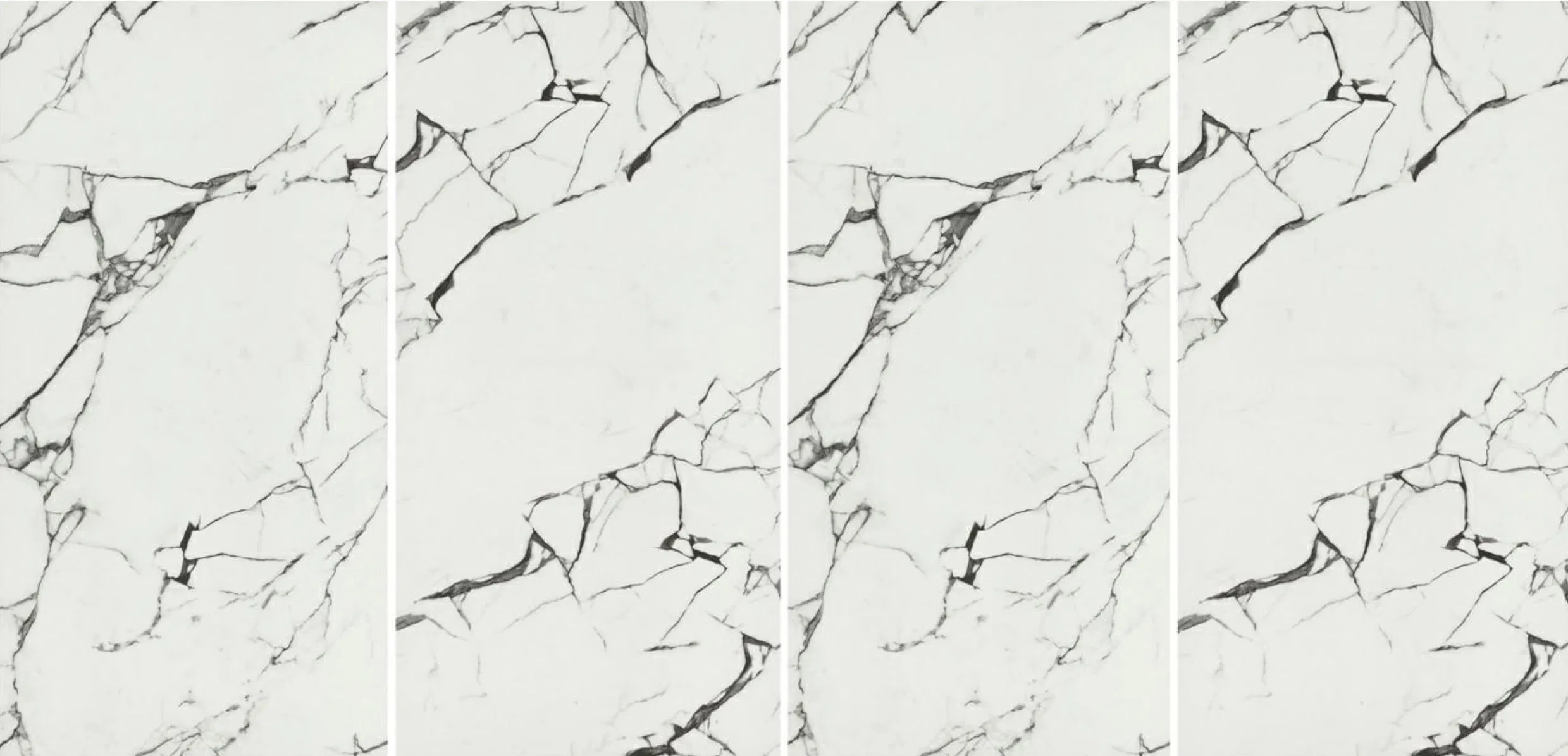 Керамогранитная плитка 600x1200 мм, глянцевая, под мрамор