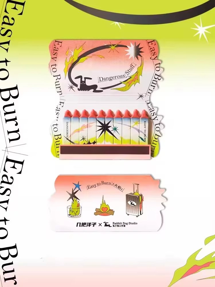 Strong Wooden Stick Colorful Matches for Household Hotel with Custom Match Box Customize Logo for Candle Matches