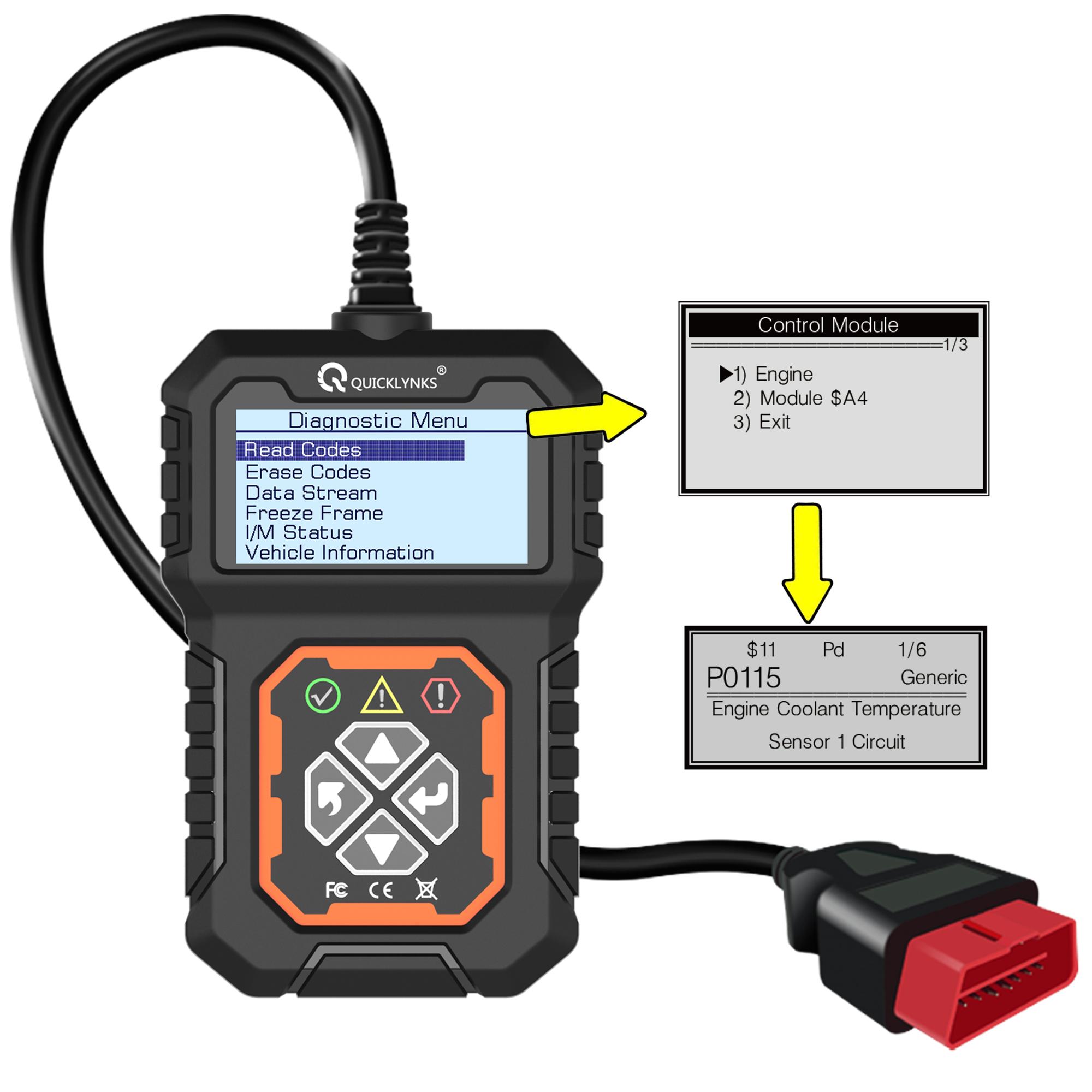 Автосканер OBD2 универсальный для всех автомобилей