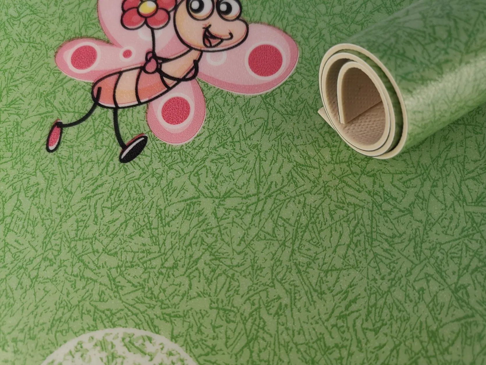 ПВХ покрытие для детских садов, звукопоглощающее, 2 мм