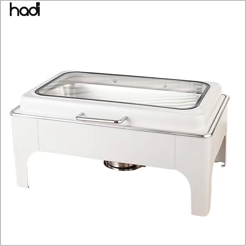 Best Price Food Heater Chafing Dish Buffet Chafer Food Warmer White Chafing Dish Wire Rack Buffet Chafing Dish by Fuel