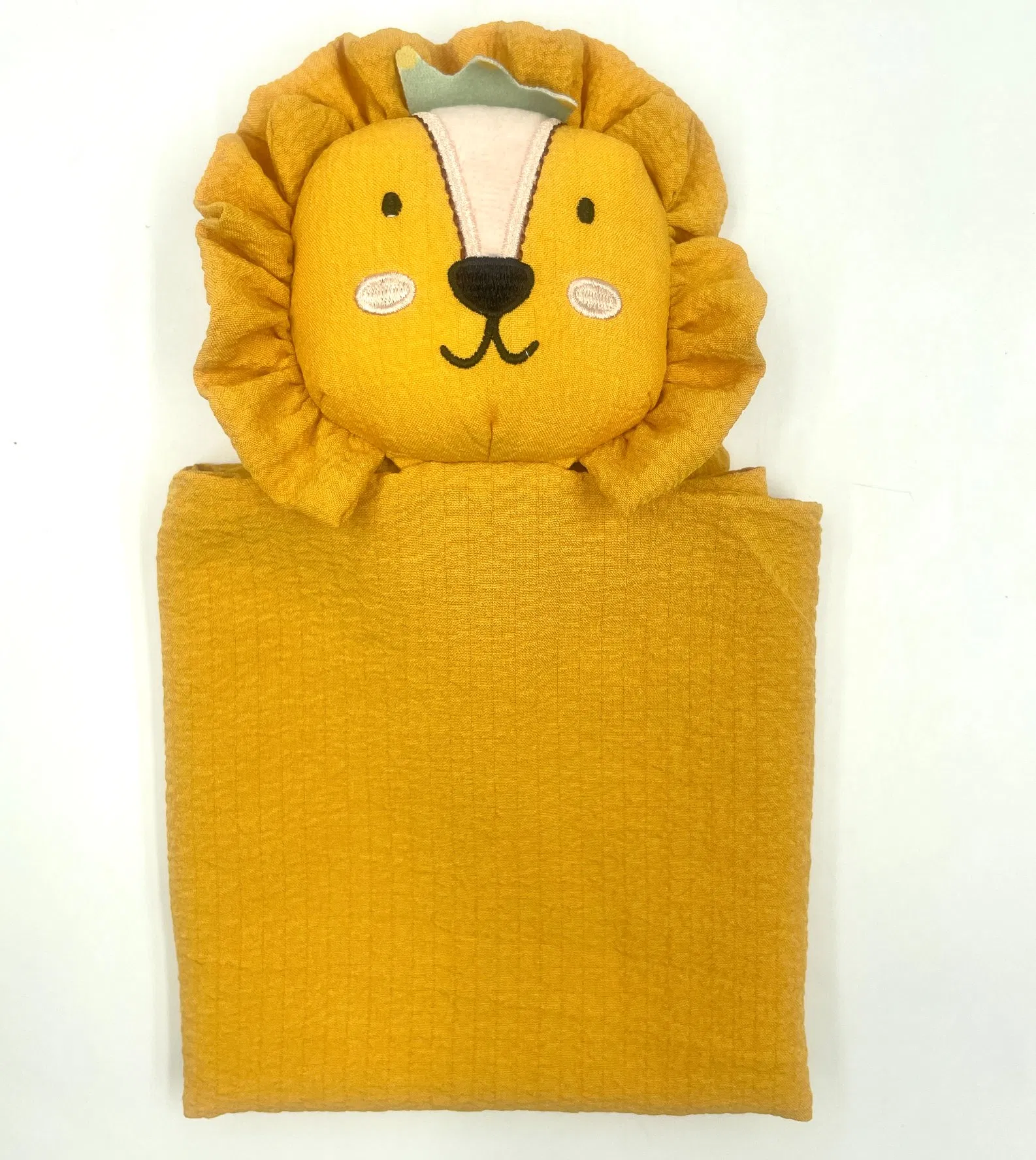 Lion Square Towel Saliva Towel Baby Soothing Towel Plush Toy