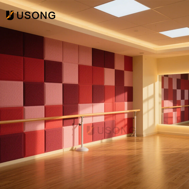 Smooth and Beautiful Polyester Fiber Sound-Absorbing Panel for Home Decoration
