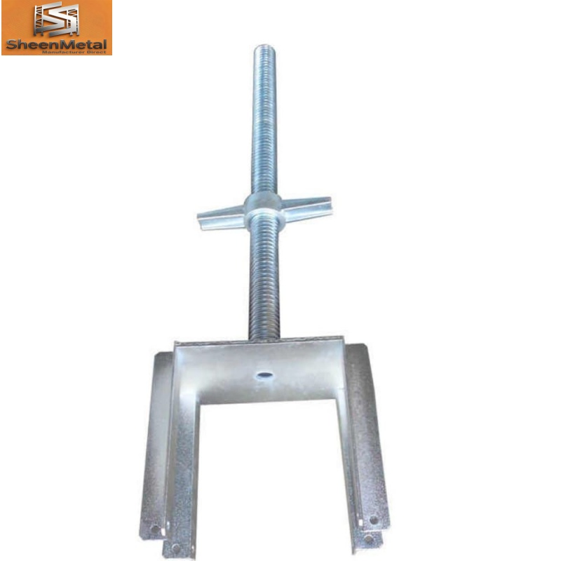 Galvanized Shoring U-Fork Head for Construction Scaffolding Formwork Acrow Props
