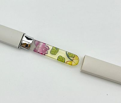 Custom Logo Professional Lifetime Manicure Fingernail File Floral Pattern Nail File
