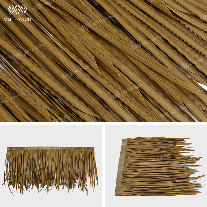Fiber Artificial Faux Thatch Roof Tiles