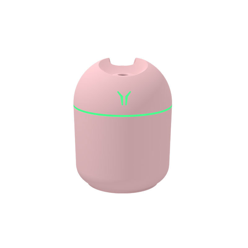 Portable Car Humidifier 250ml Night Light Air Humidifier Air Purifier USB Mist Maker for Home Office Humidifiers for Bedroom