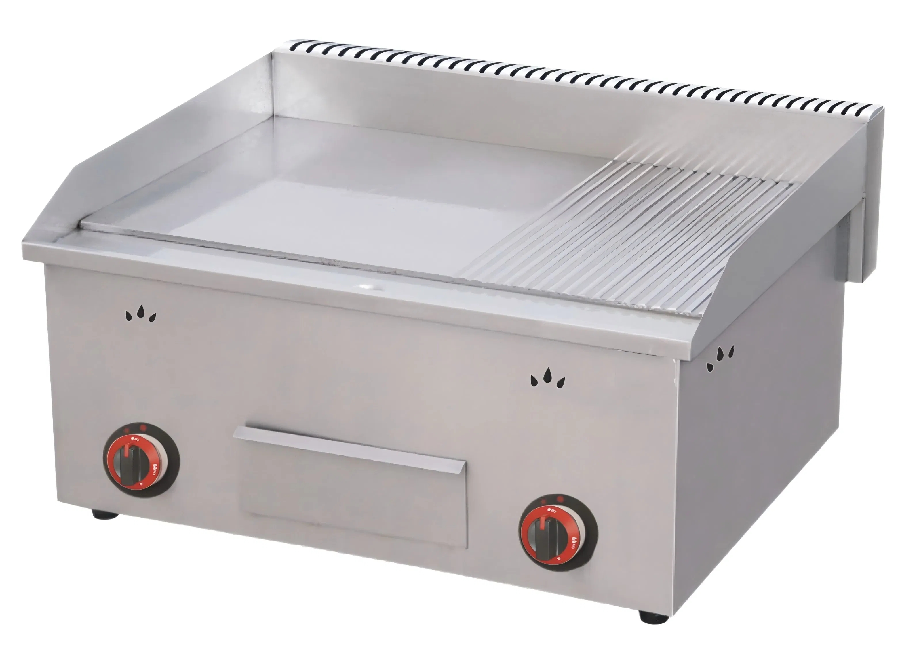 Commercial Gas Griddle Counter Top Hot Plate Cooker Machine Et-PLC-722