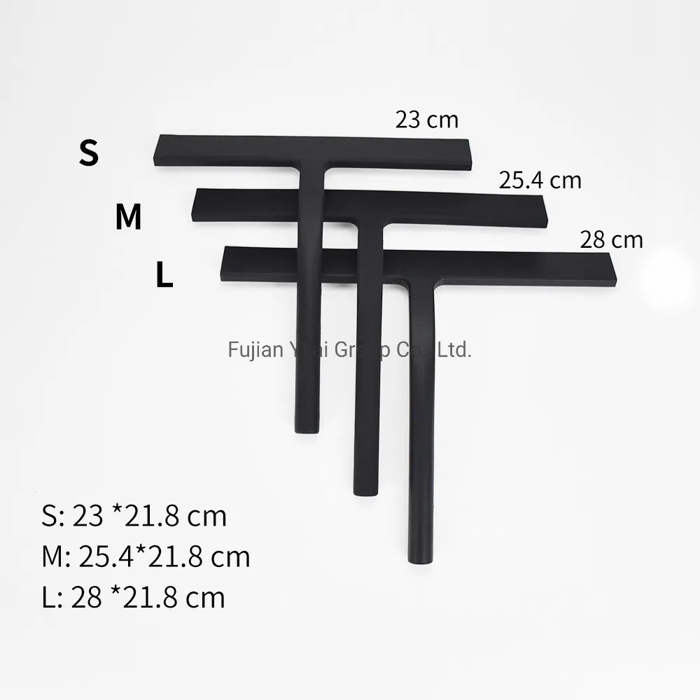 Modern Design Silicone Material Shower Squeegee Core Showers Black Squeegee