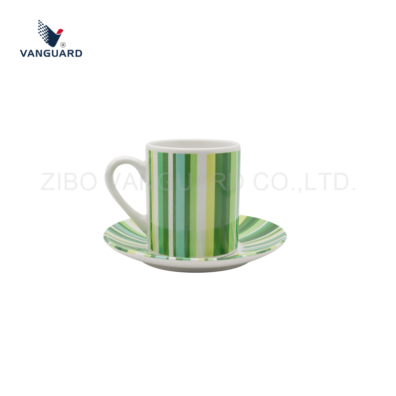 Набор керамических чашек для чая и кофе 210 мл