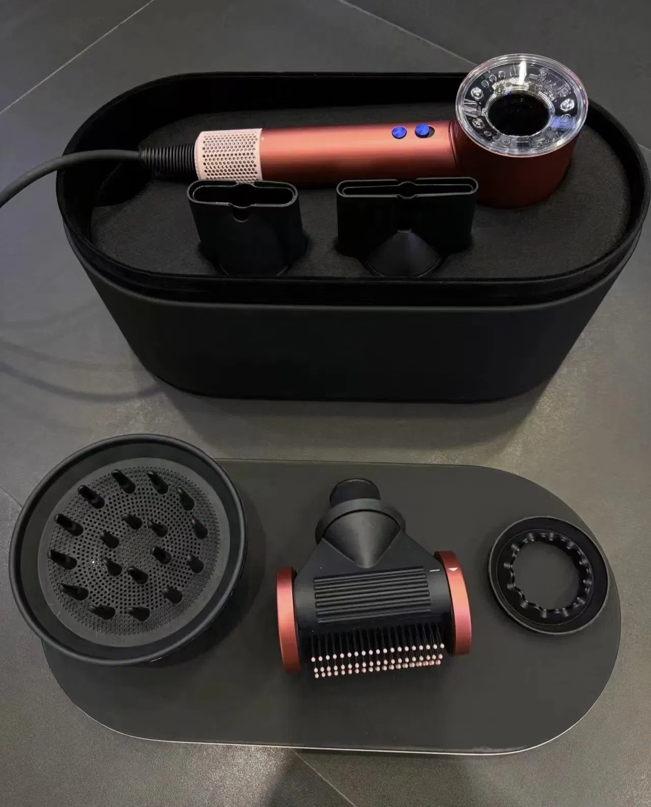 Factory Price Professional Salon HD16 Hair Dryer Constant Temperature Negative Ion Hair Curler Straightener