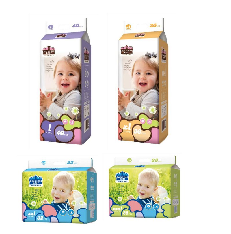 Детские подгузники-трусики с логотипом, супервпитывающие