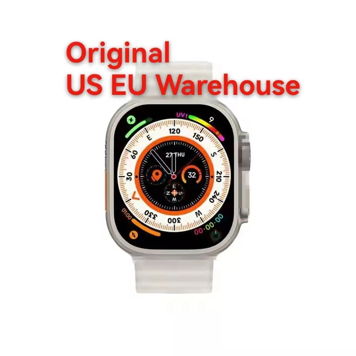 Us EU Warehouse Series 8 9 10 S8 S9 S10 Ultra Original Bluetooth Heart Rate Smart Watch for Cheap Fashion Sport 4G 5g Smartwatches for Men Women