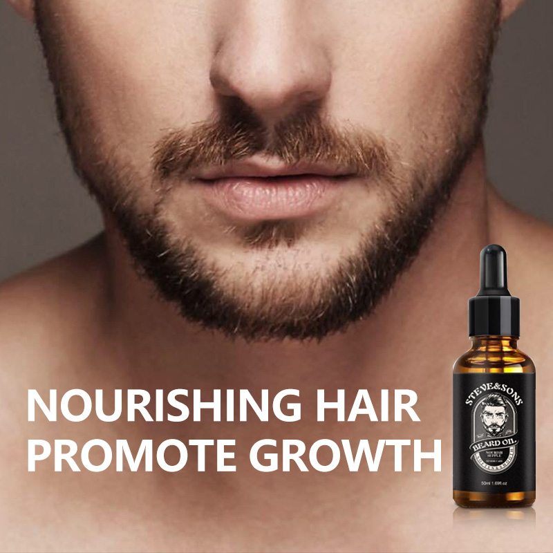 Best Hair Care Private Label Hair Essential Beard Care Growth Oil for Men