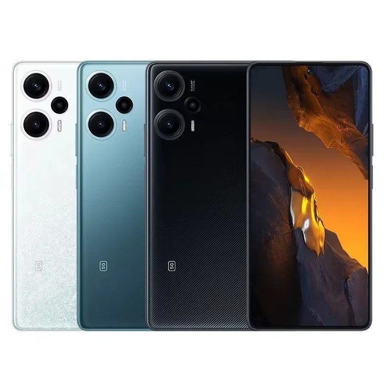 Unlocked Android Mobile Phone for Poco F5 6.67 Inches 8+256GB Used Smartphones