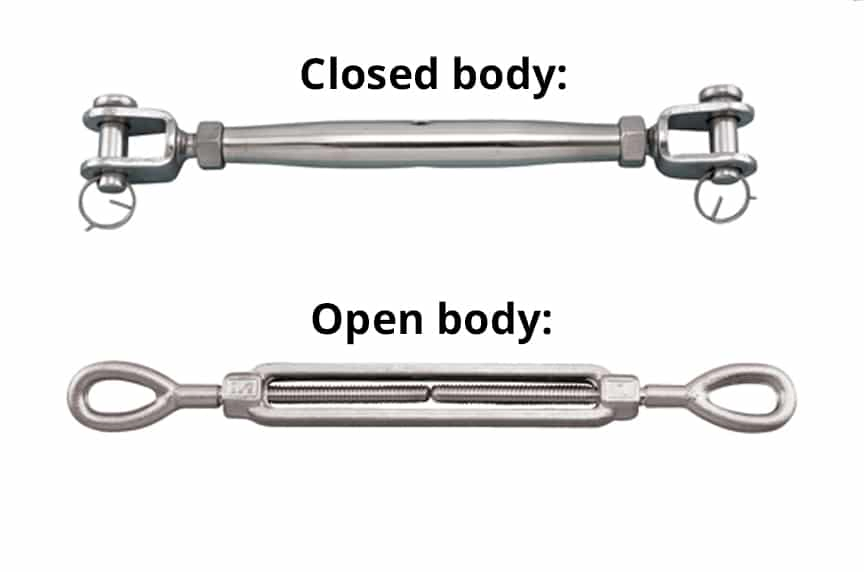 Hot DIP Galvanized Steel Forged 5/8′ ′ Turnbuckle