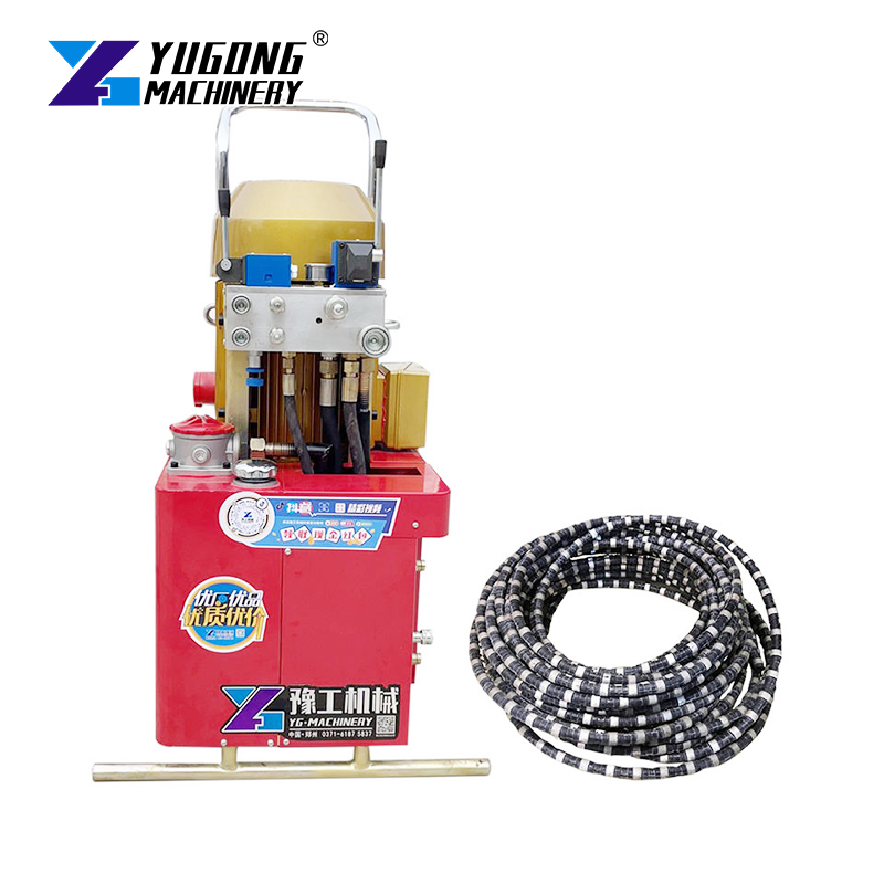 10.5mm/11.5mm Hydraulic Diamond Multi Wire Saw Cutting Machine Wire Rope Saw for Stone Marble Granite Quarry Concrete Cut