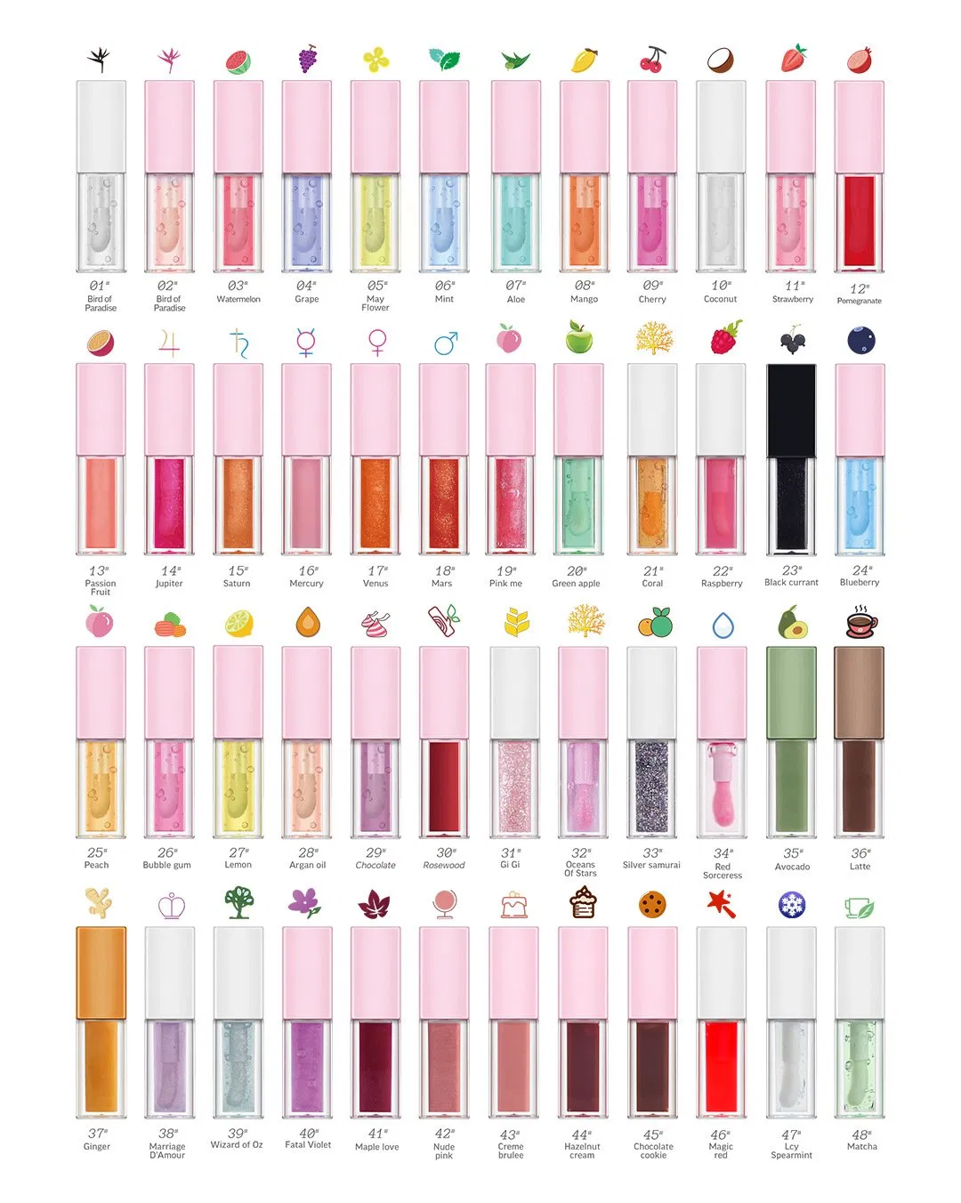 Lipgloss Lip Plumping Gloss Base Vendor Custom Color Changing Lip Oil Stain Private Label