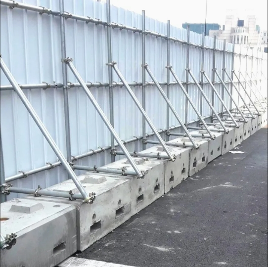 PVC Eco Fence for Construction PVC Fencing Hoarding