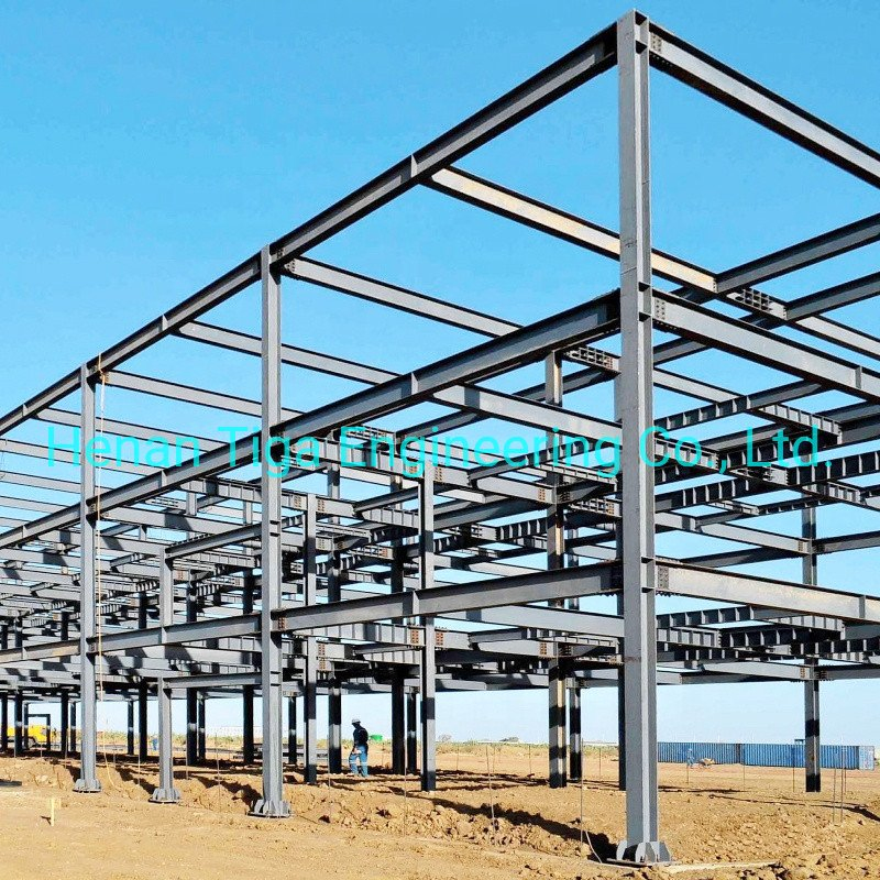 Fast Installation Low Cost Light Roof Prefabricated Steel Structure Warehouse