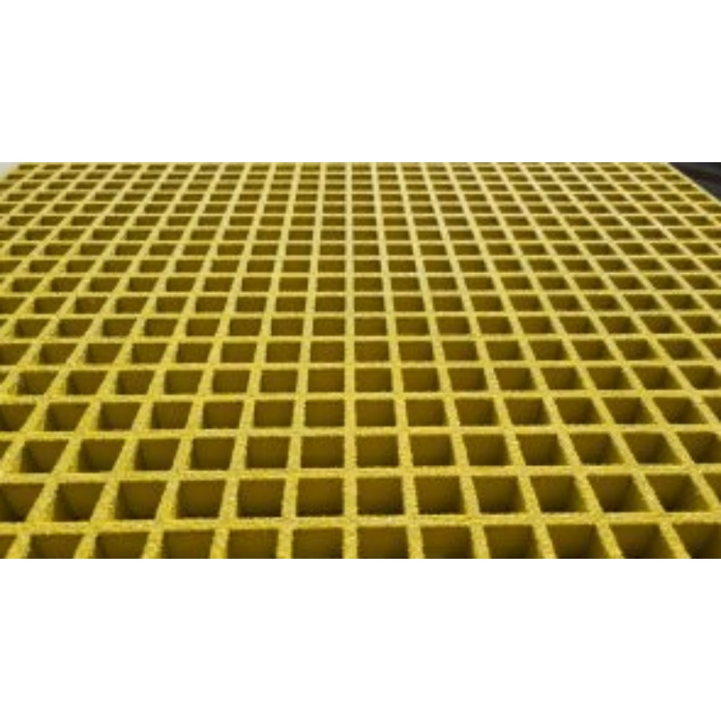 FRP/GRP Molded Fiberglass Grating for Walkway with Gritted Surface Non-Slip