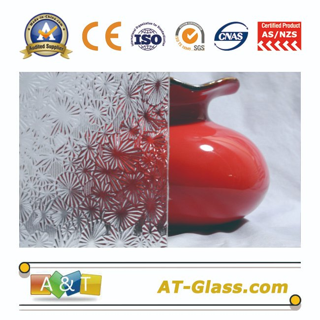 3m 4mm 5mm Clear Pattern Glass Patterned Glass