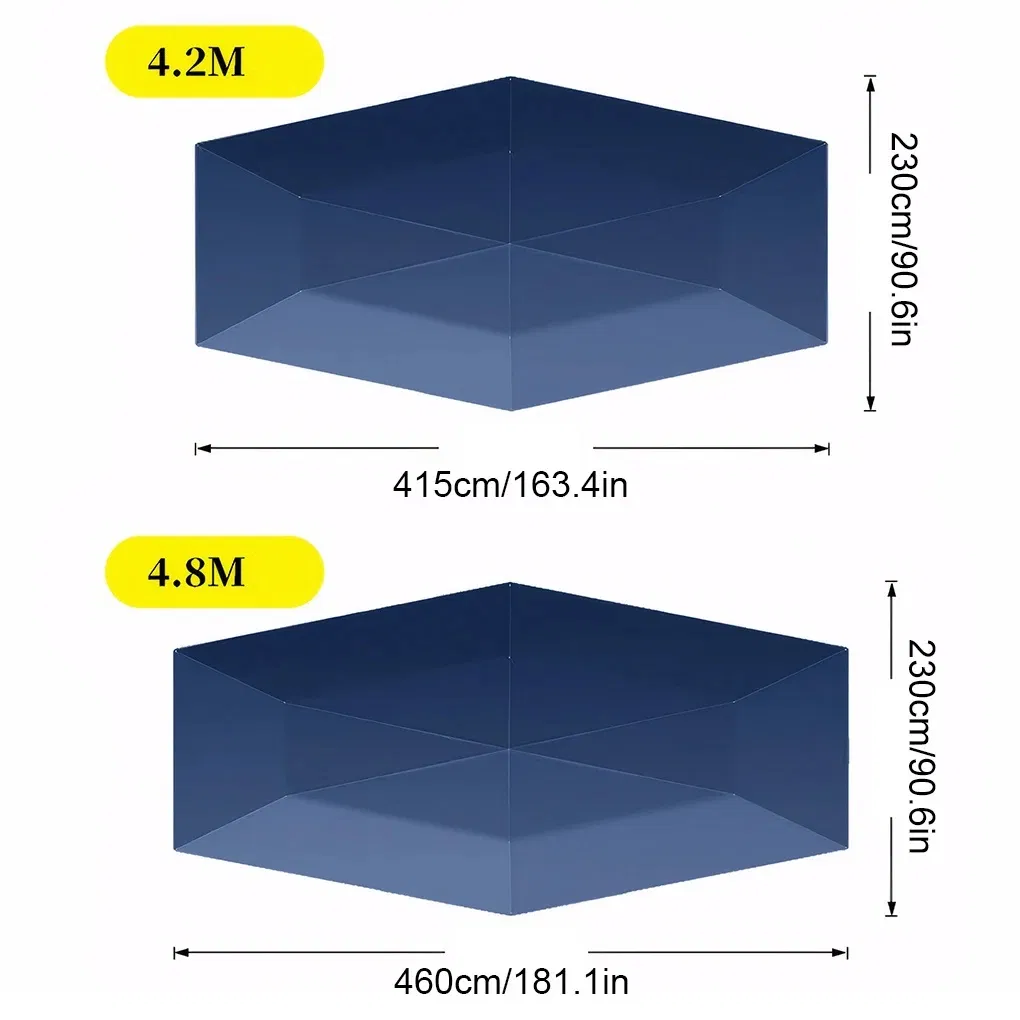 Car Umbrella Fully-Automatic Cover Outdoor Waterproof Folded Canopy Cover Sun Shade Car