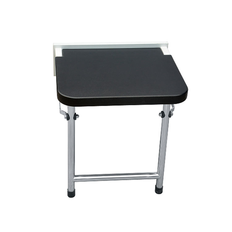 300kgs Capacity PU Anti Slip Seat Pad Wall Mounted Folding Shower Seat