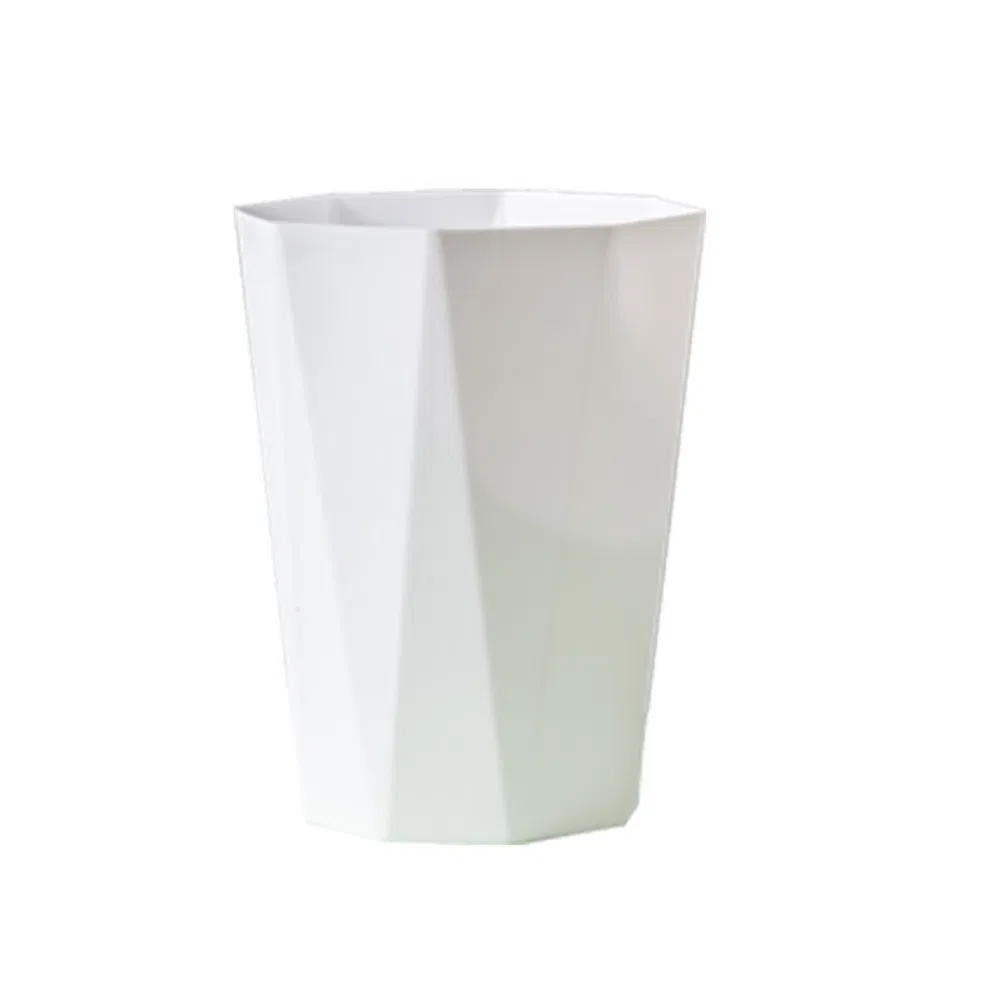 Garbage Can Trash Can Household Creative Trash Bin Irregular Uncovered Plastic Waste Paper Basket Ci24832