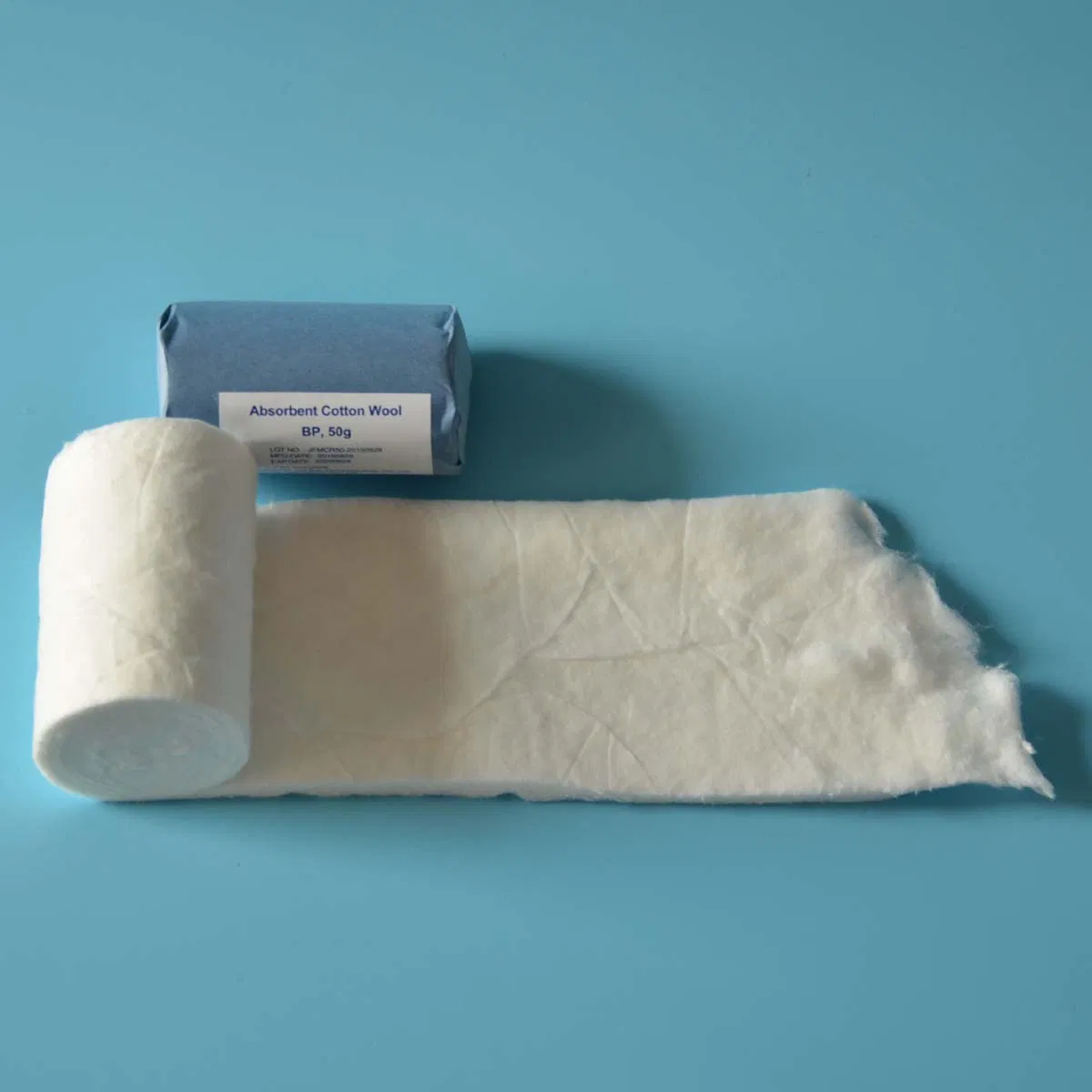 Clean Cotton Roll in Natural White Color