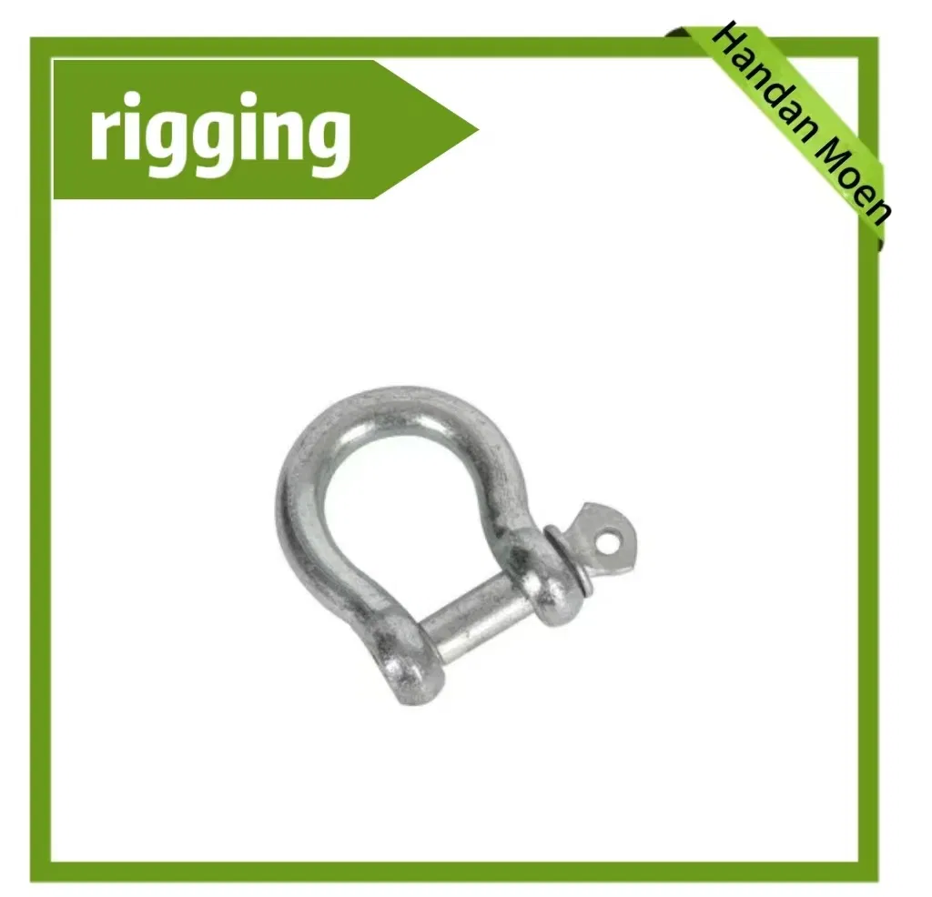 Factory Direct Sales, Made in China Galvanized Carbon Steel D Shackle