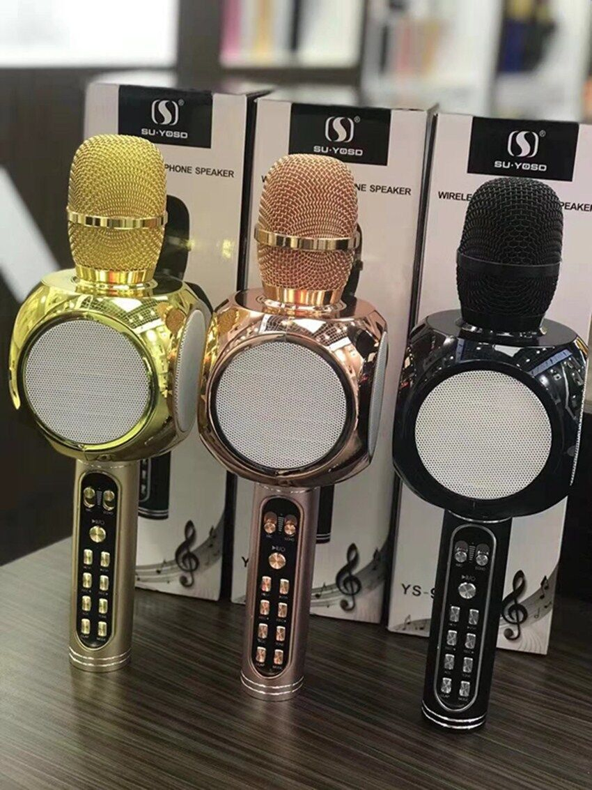 Беспроводной микрофон YS90 с Bluetooth и колонкой