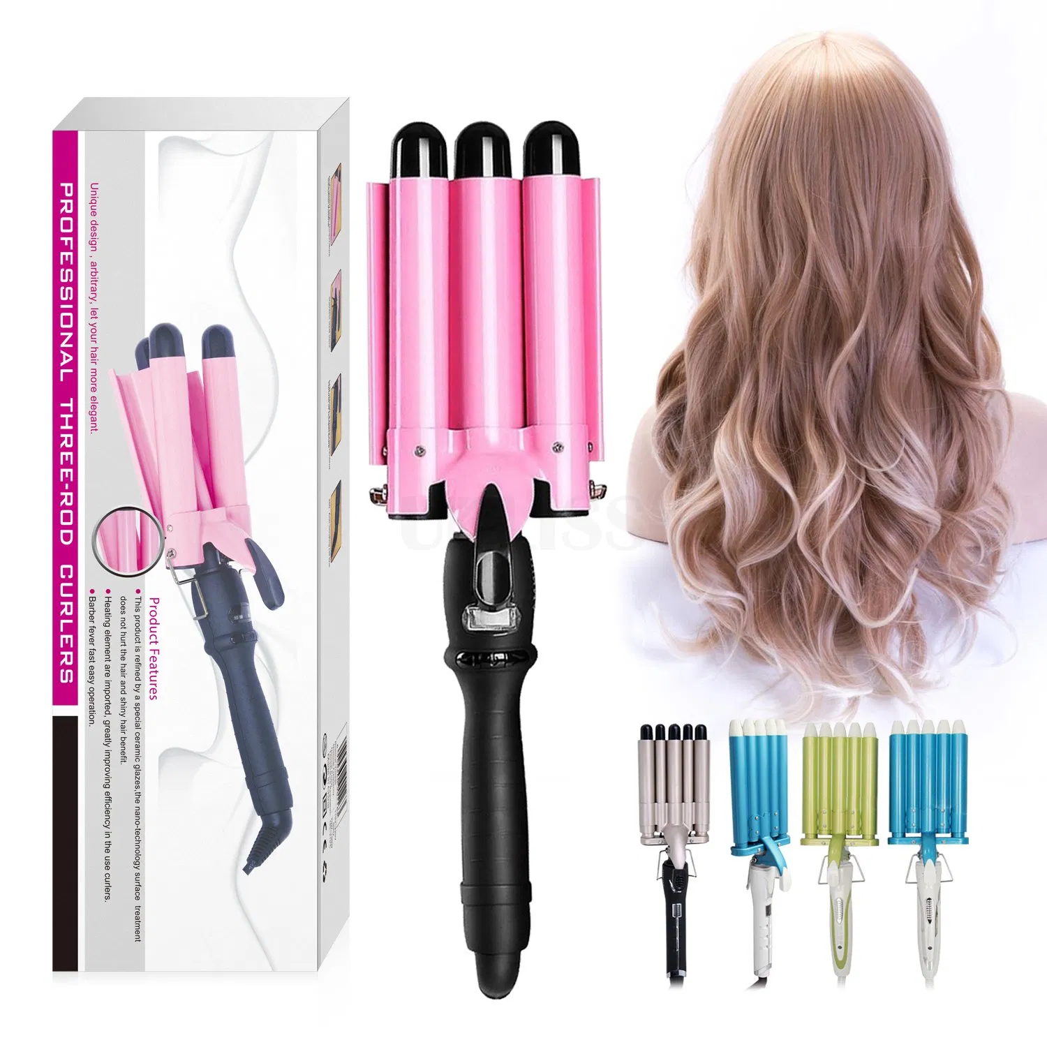 Auto Rotating Ceramic Hair Curler OEM Hair Curler Ceramic Magic Hair Curler