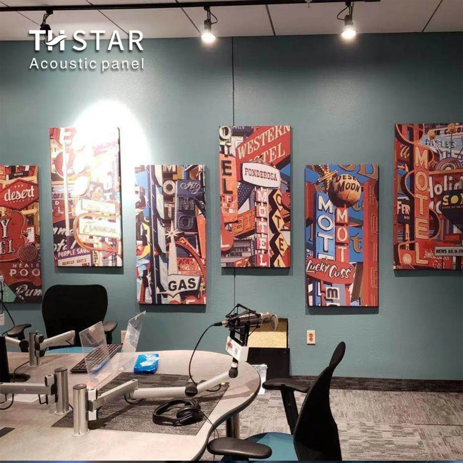 Sound-Proof Acoustic Panels, Decorative Sound-Proof Wall Panels, Sound-Absorbing Tiles for Home and Office