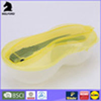 BPA Free Food Graded Grind Baby Bowl with Spoon Children Bowl