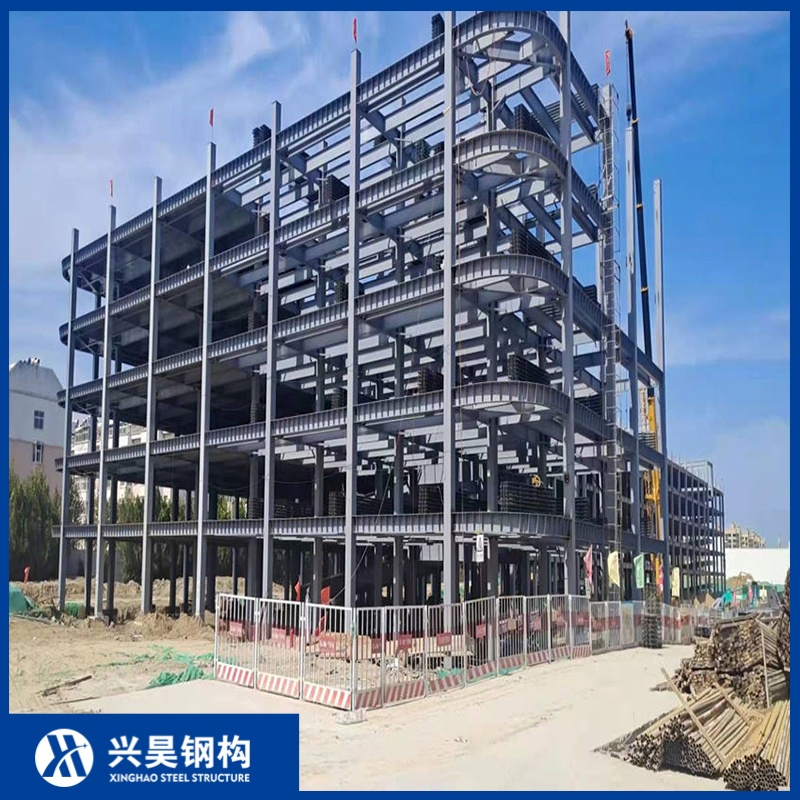 Modern Commercial Prefabricated House Steel Frame Structure Warehouse Building for Industrial Storage and Workshop Construction