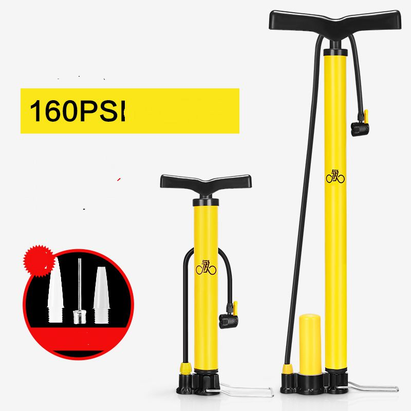 Air Cycling Pump Hand Air Tire Bicycle Pump Air Bike Pump with Pressure Gauge Hand