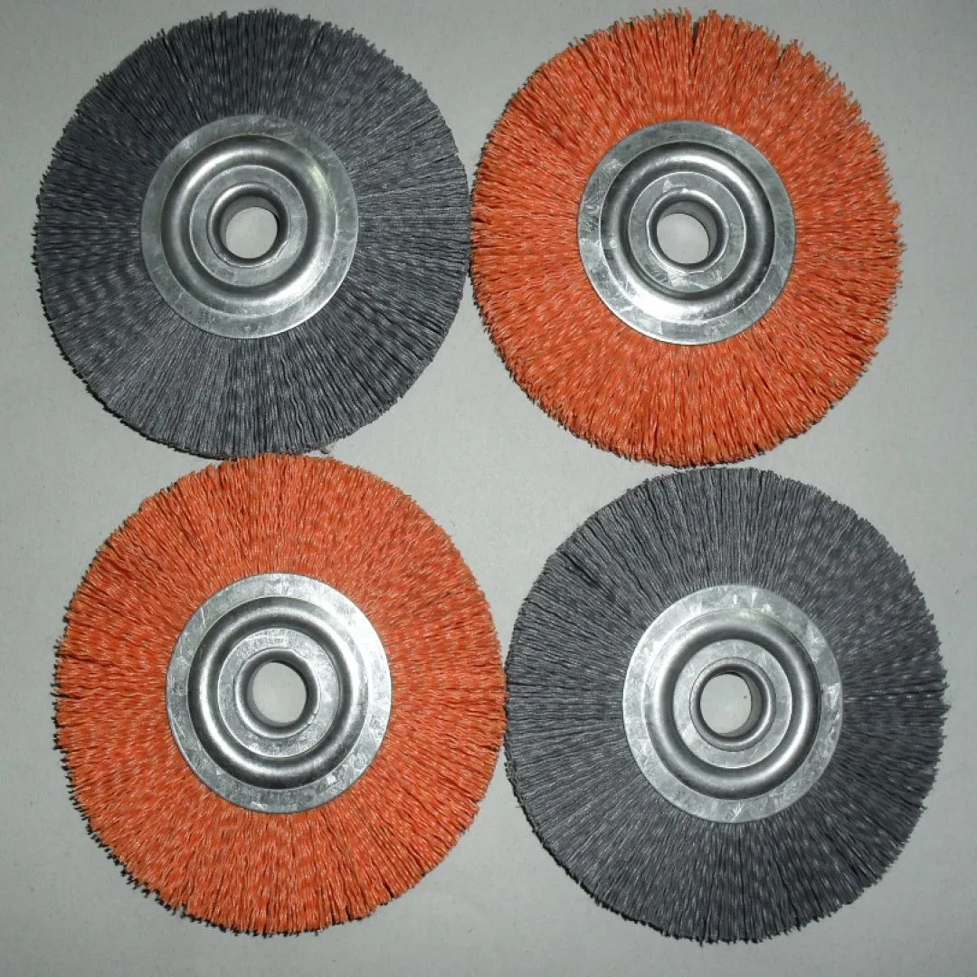 Stainless Steel Wire / Copper Wire Polishing Wheel for Metal Hose, Crimped Wire Wheel