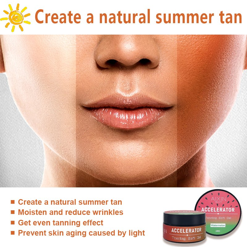 Beauty Cosmetics Skin Care Tanning Accelerator Gel Extreme Intensive Tanning Gel Accelerator