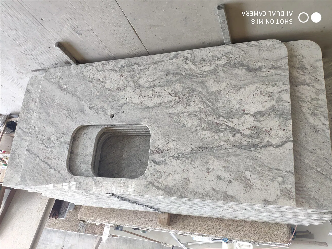 River White Granite Counterop & Vanity Top