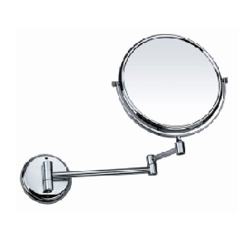 Premium Wall Mount Extendable Shaving Mirror with LED Lighting
