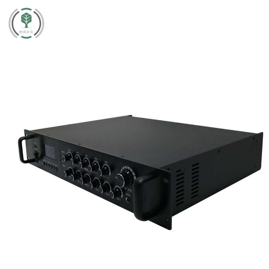 Bluetooth USB FM Multi-Zone PA Professional Audio MP3/FM Mix Amplifier