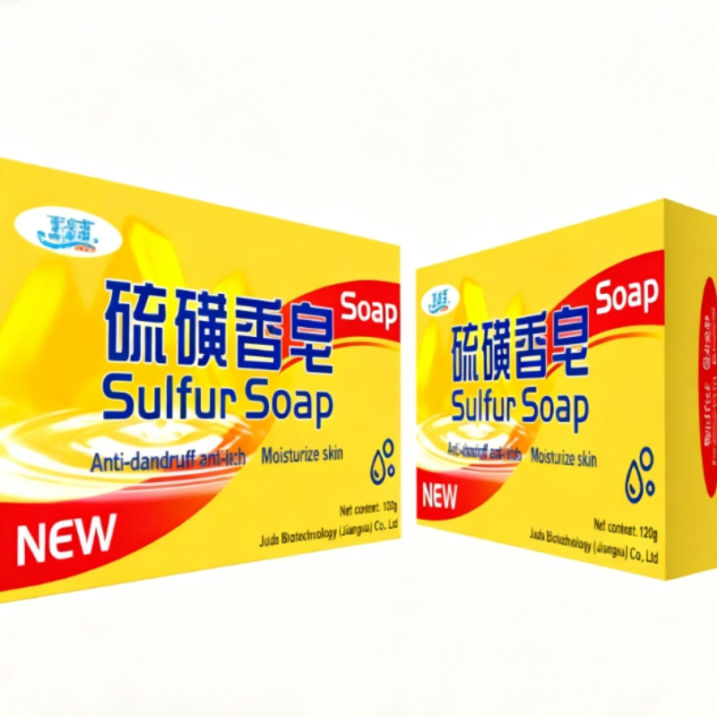Sulfur Infused Chinese Bath Soap for Effective Skin Cleansing