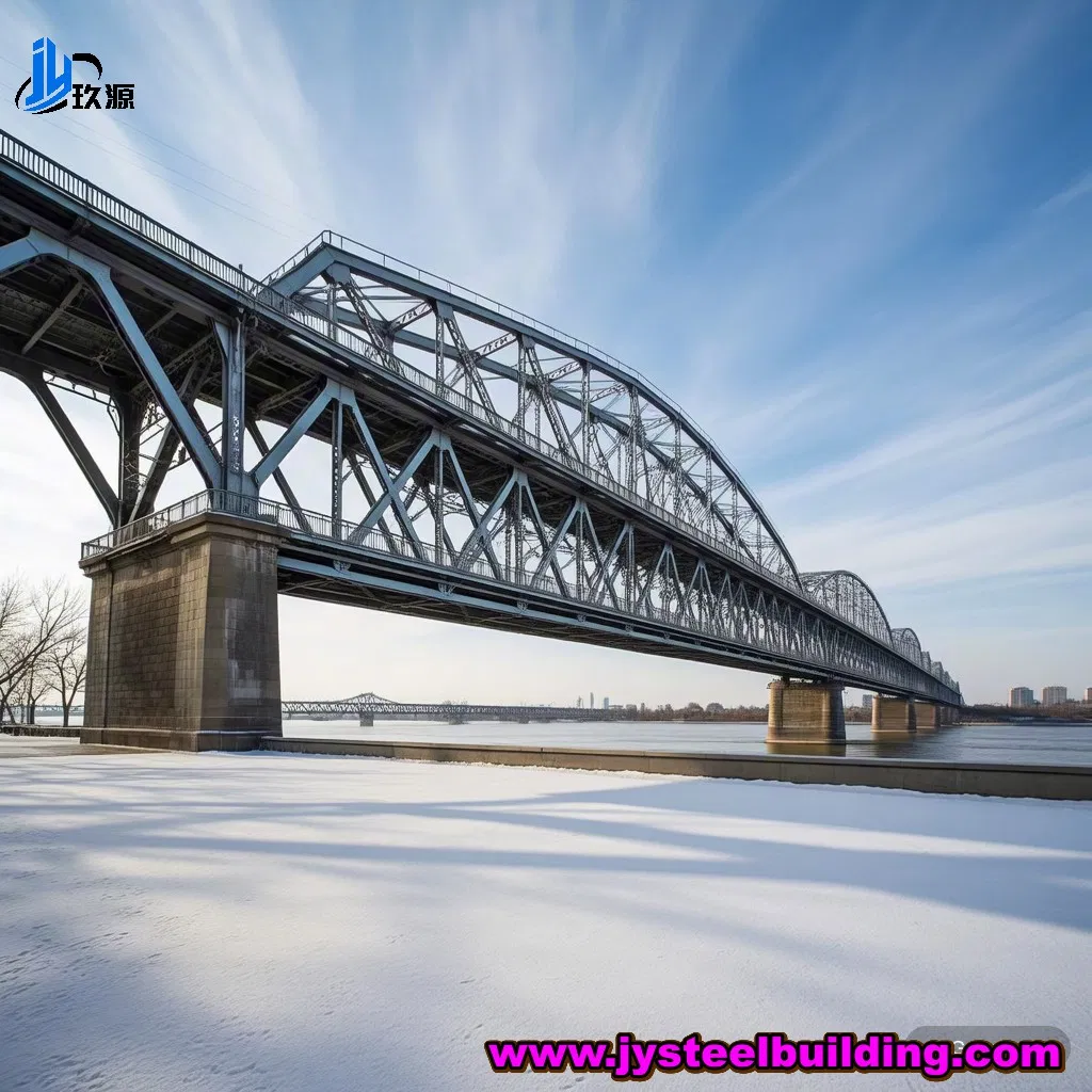Heavy-Duty Arch-Type Structural Steel Bridge for Mining Transport Corridors