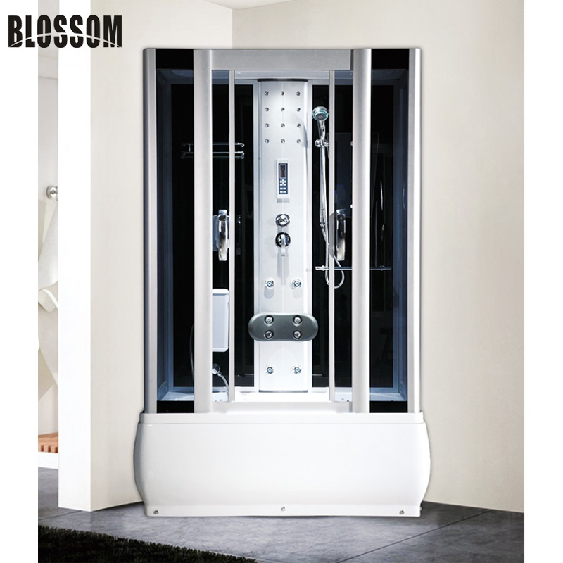 Bathroom Glass Comptuterized Cabin House Enclosure Steam Shower with Ozone