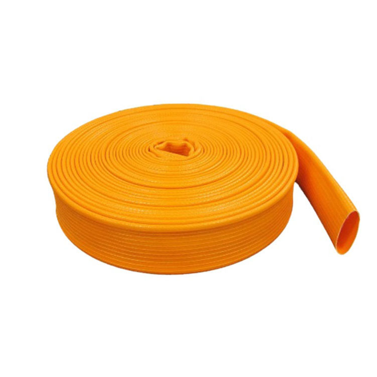 Manufacturing of NBR Layflat Garden Rubber Irrigation Lay Flat Hose with Good Quality