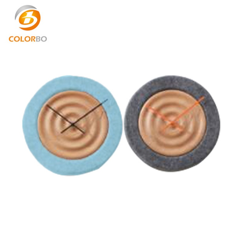 Polyester Fiber 3D Wall Clock for Office and Home