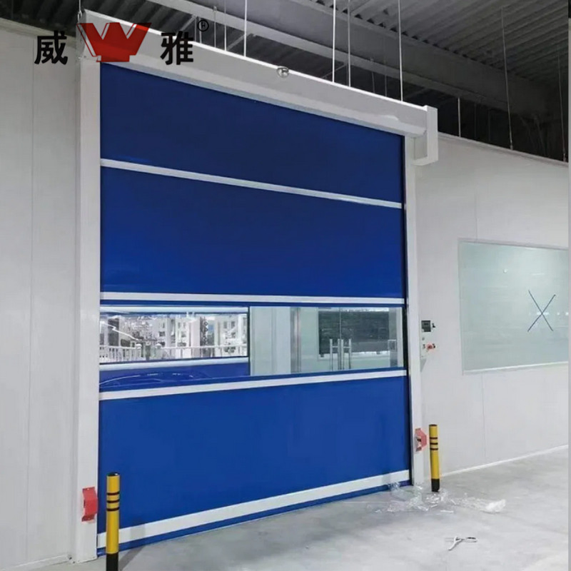 Durable High Speed Rolling Custom Color Plant Door with Special Explosion Proof Option