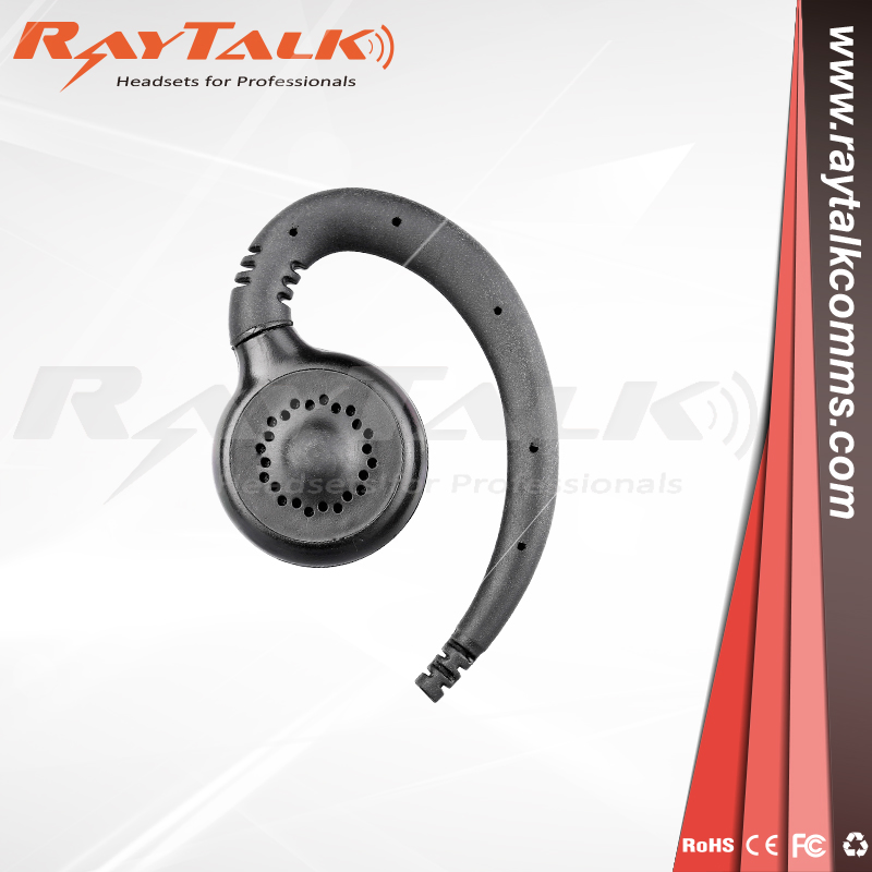 C-Ring Ear Loop Earpiece with Lapel Ptt with Vox Switch