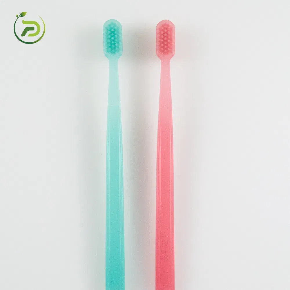 Thick Handle Toothbrush Soft Medium Filaments Good 2023